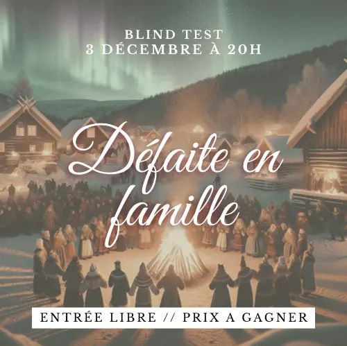 Blind test du Zinc : défaite en famille