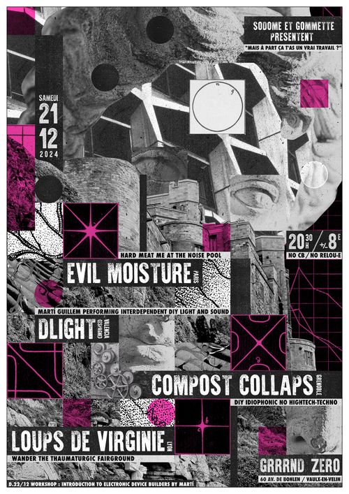 Dlight + Evil Moisture + Compost Collaps + Loups de Virginie